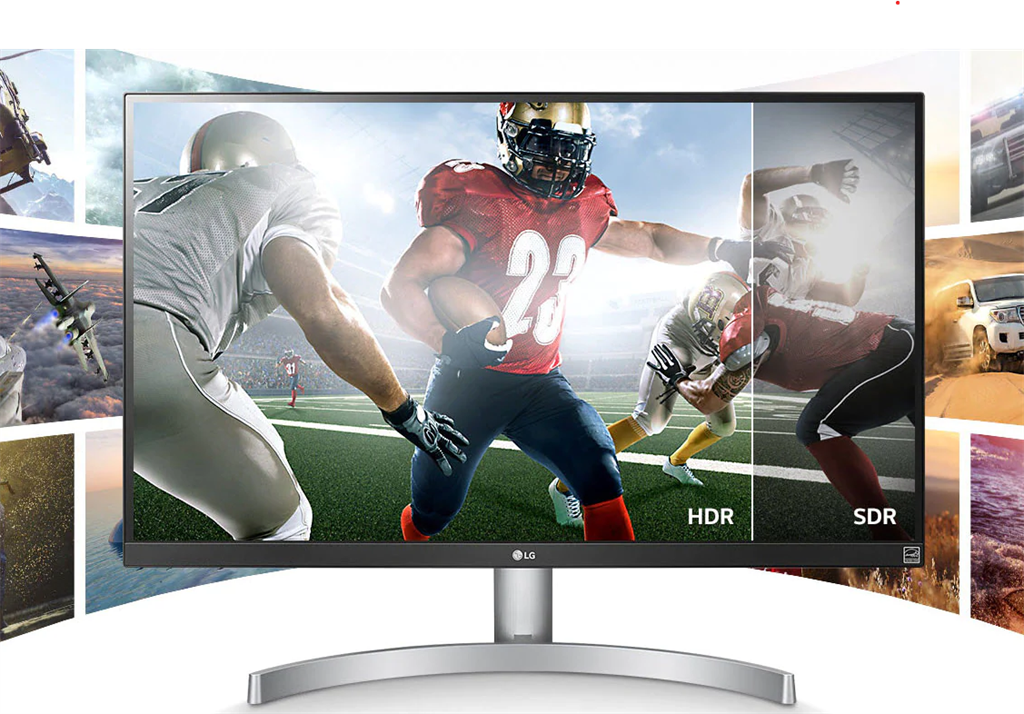 LG 27 Inch Class 4K UHD IPS LED Monitor with HDR 10 IPS LED - Computer Monitors