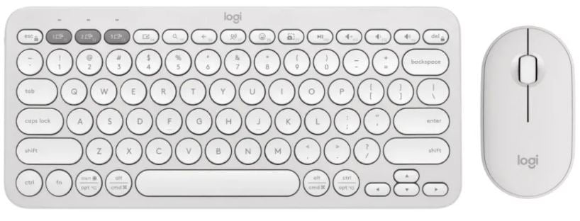 Logitech Pebble 2 Keyboard & Mouse Combo: Slim, Eco-Friendly, Silent | NovaTech