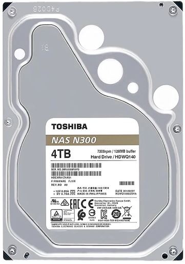 Toshiba 4TB N300 SATA III 3.5