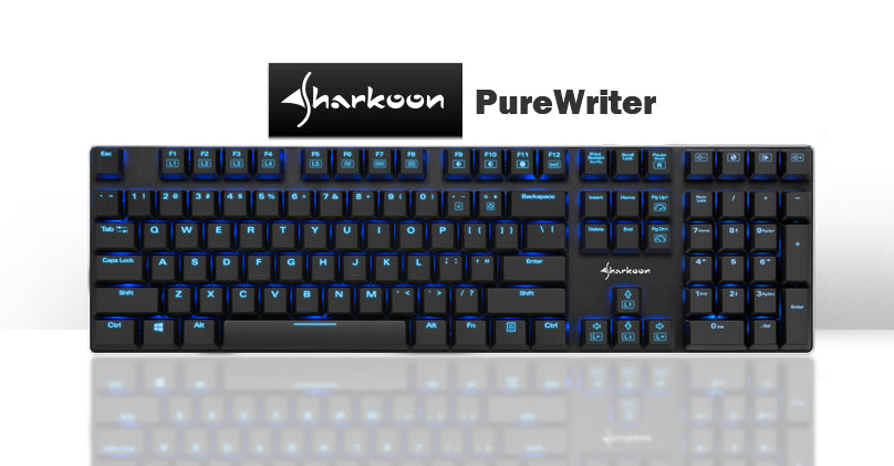 Sharkoon PureWriter Mechanical USB Keyboard