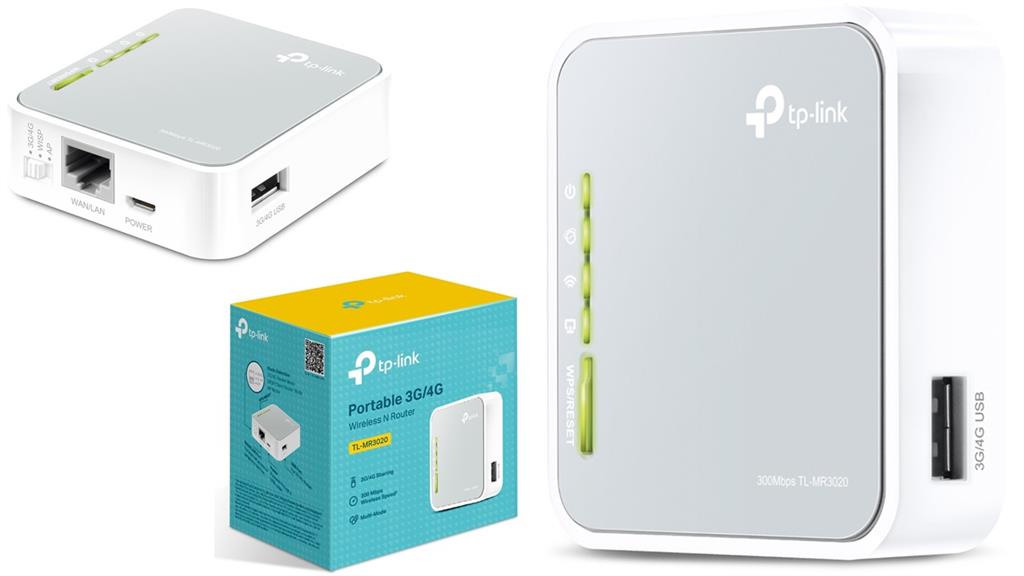 TP-Link TL-MR3020 Portable 3G/4G Wireless N Router