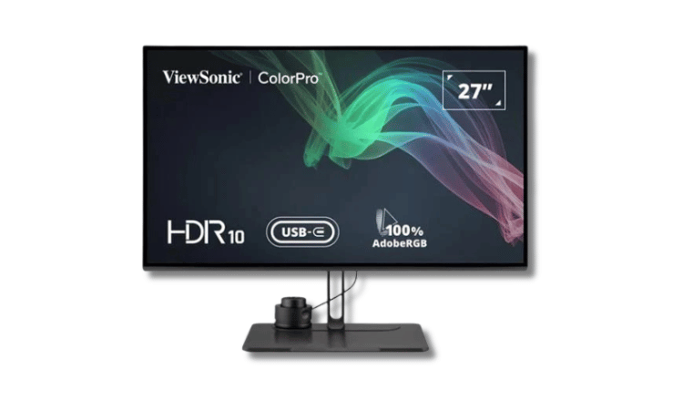 Viewsonic VP2786 27 inch 4K monitor with HDR10 and USB-C connectivity by Esquire